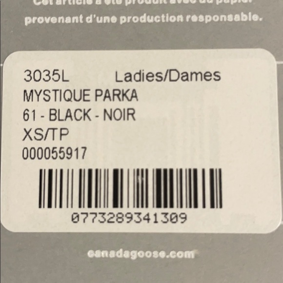 SOLD! ❤️Canada Goose MYSTIQUE PARKA - Picture 11 of 12